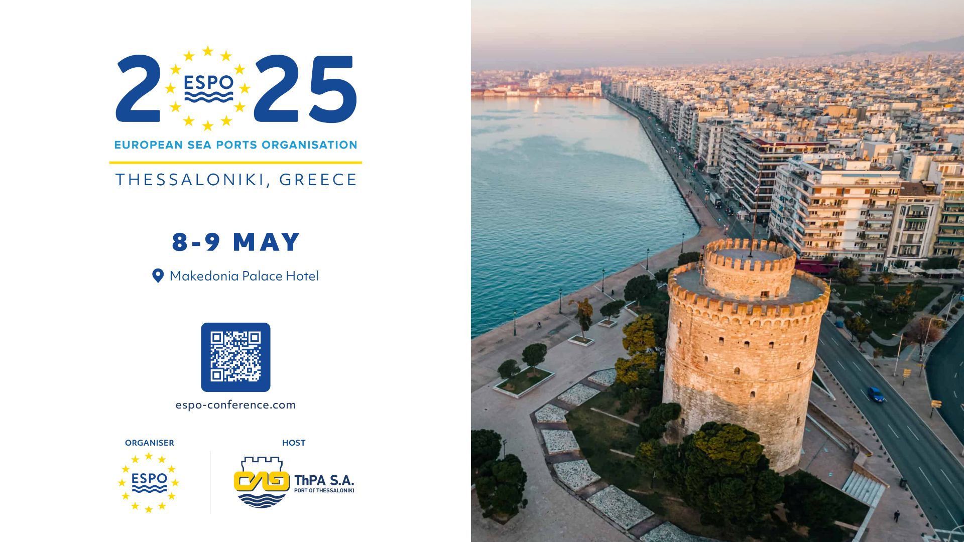 ThPA S.A. hosts the 21st edition of the European Sea Ports Organisation Conference (ESPO Conference)