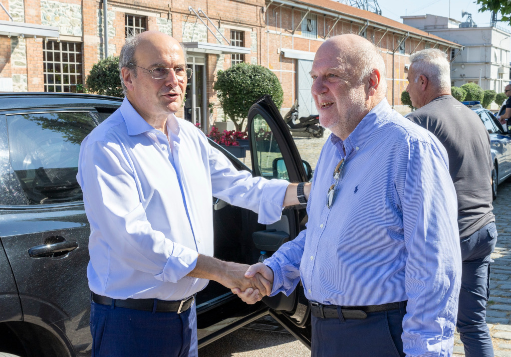 Vice President of the Government, Mr. Kostis Hatzidakis, visits the Port of Thessaloniki